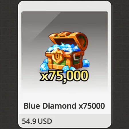 블루 다이아 75000
